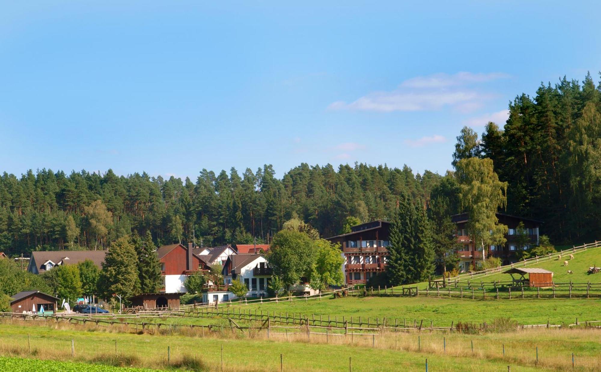 Waldhotel Baechlein Mitwitz Kültér fotó